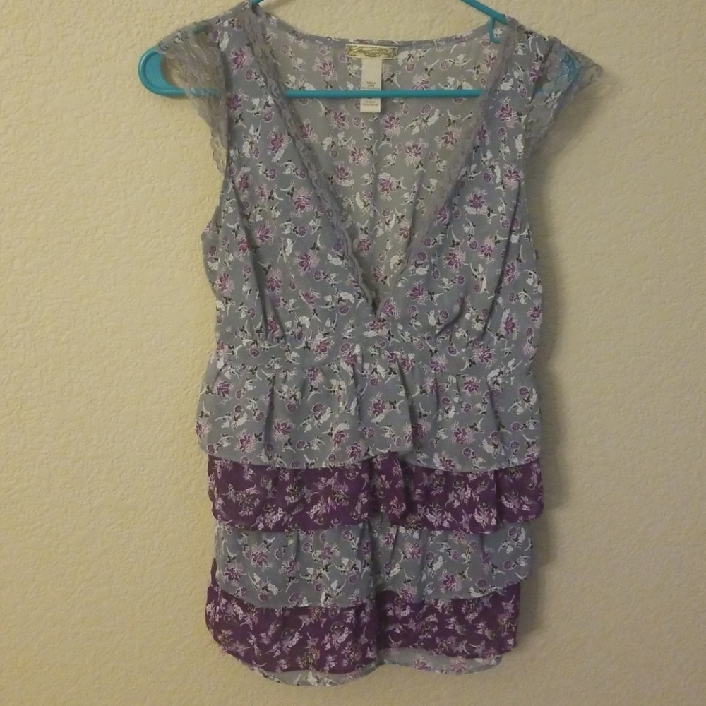 American Rag Flower shirt